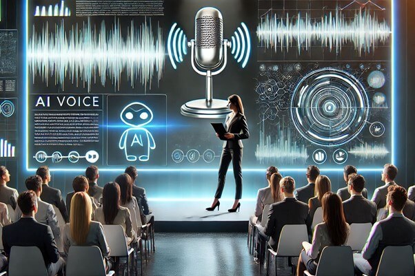 Empowering Your Business Presentations with AI Voice Technology